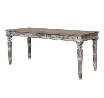 Reclaimed Wood Vintage Farmhouse Dining Table