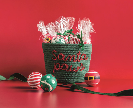 Christmas Pet Tennis Balls