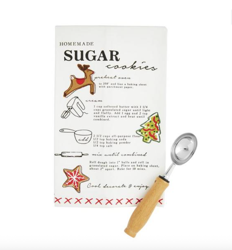 Sugar Cookie Recipe Towel Set