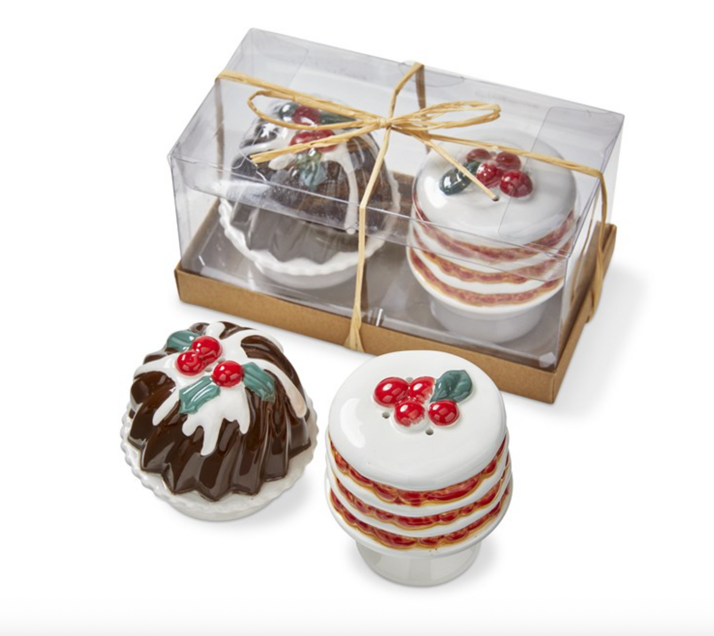 Sugar Plum Cakes Salt & Pepper Set Of 2