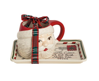 Figural Milk Cookies For Santa