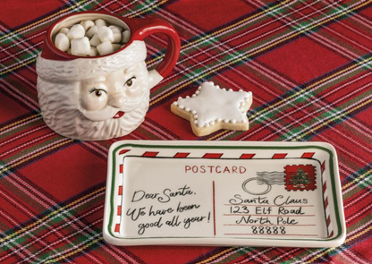 Figural Milk Cookies For Santa