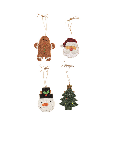 Beaded Gift Card Ornaments