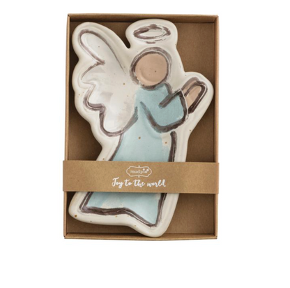 Sideways Angel Tidbit Dish