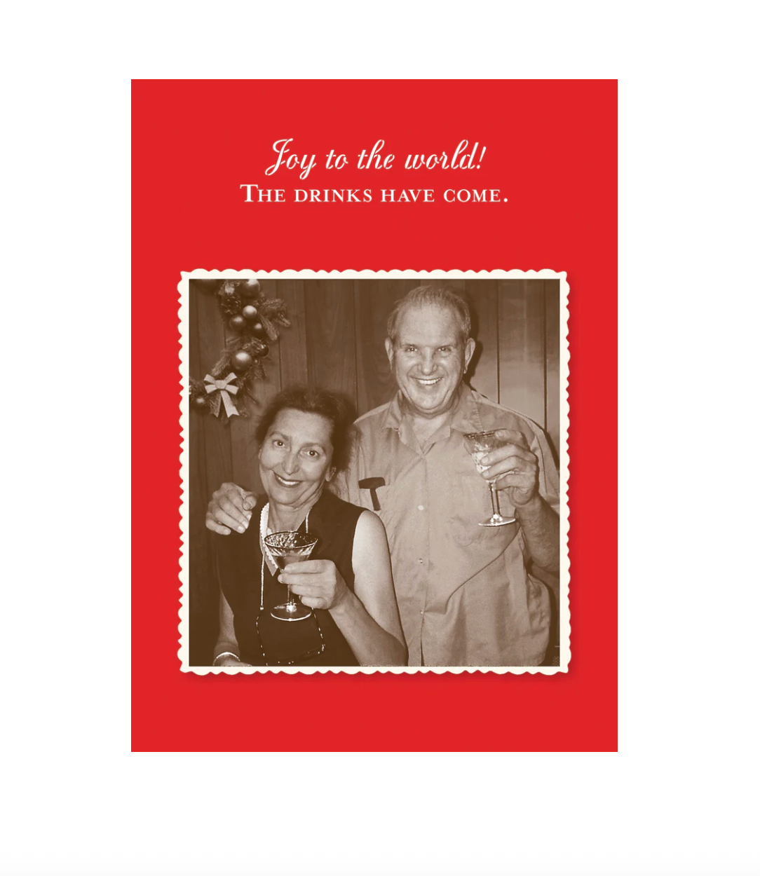 Joy To The World Holiday Card