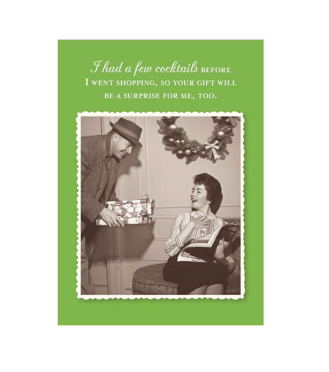 Surprise Holiday Card