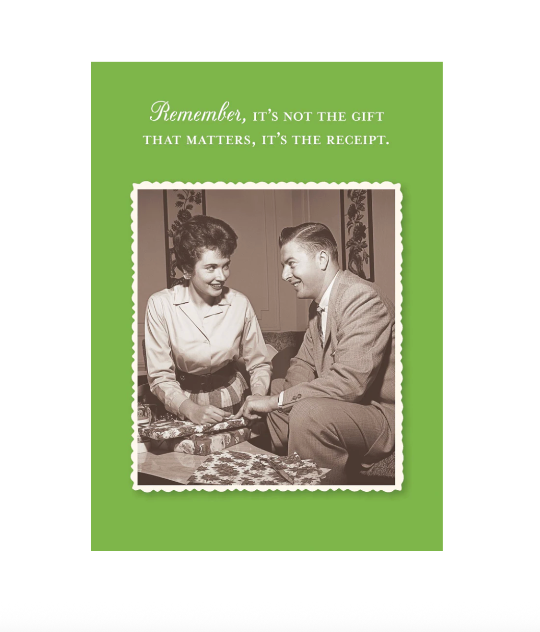 Receipt Holiday Card