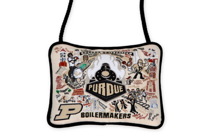 Purdue University Mini Pillow Ornament