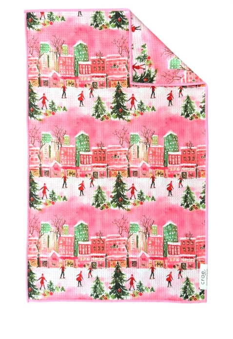 City Sidewalks: Double-Sided Hand Towel