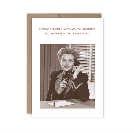 My Own Business Birthday Card SM816