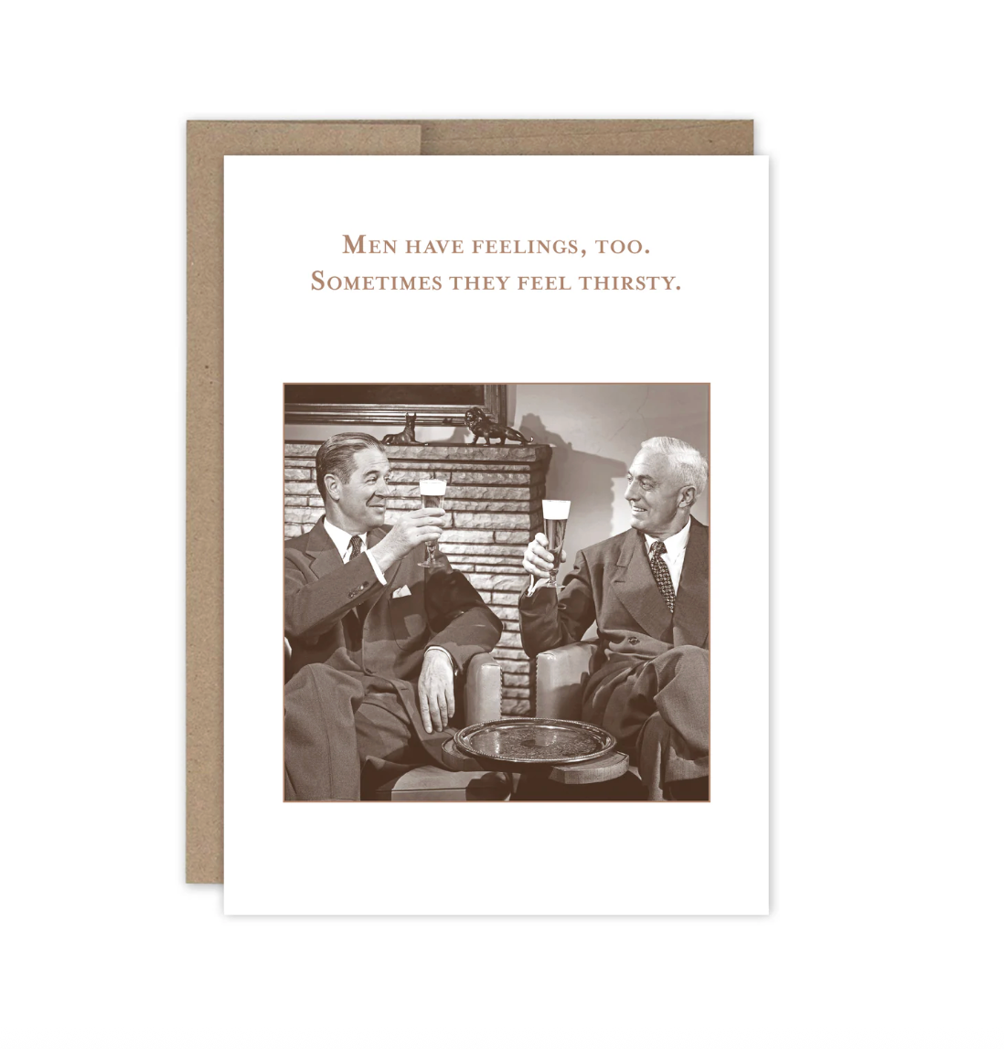 Men Have Feelings Birthday Card SM754