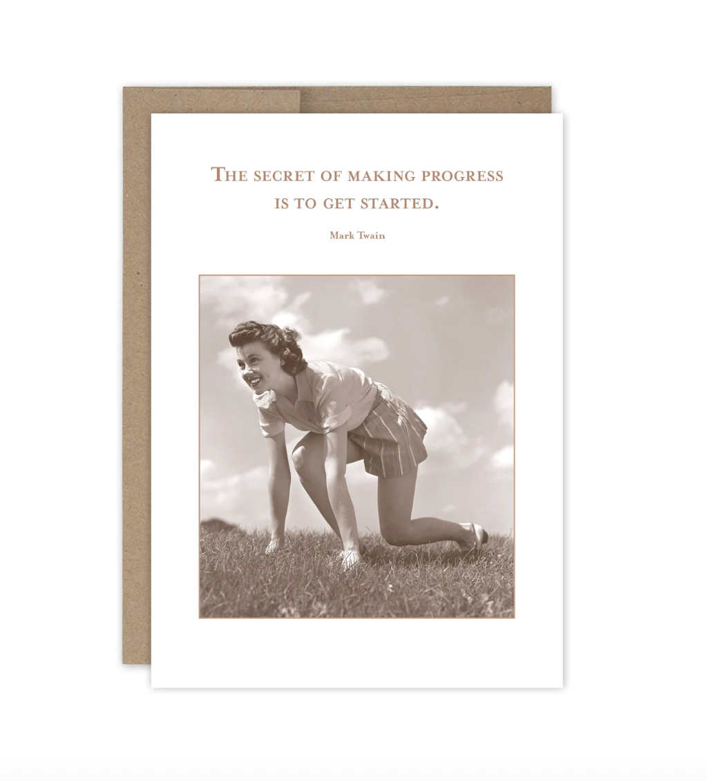 Get Started Encouragement Card SM774