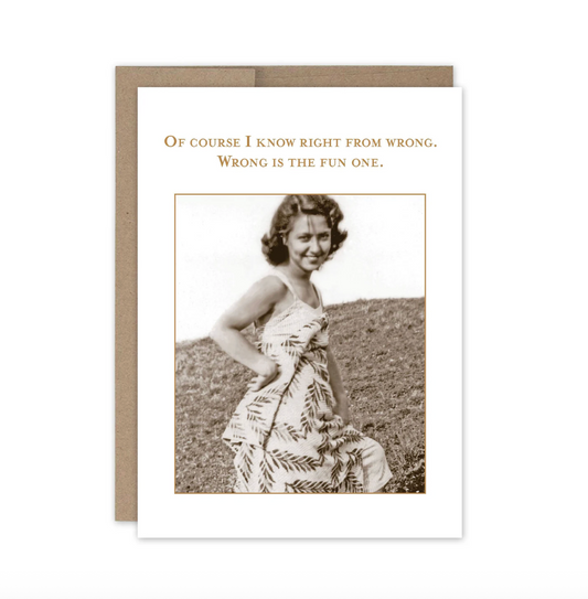 The Fun One Birthday Card SM622