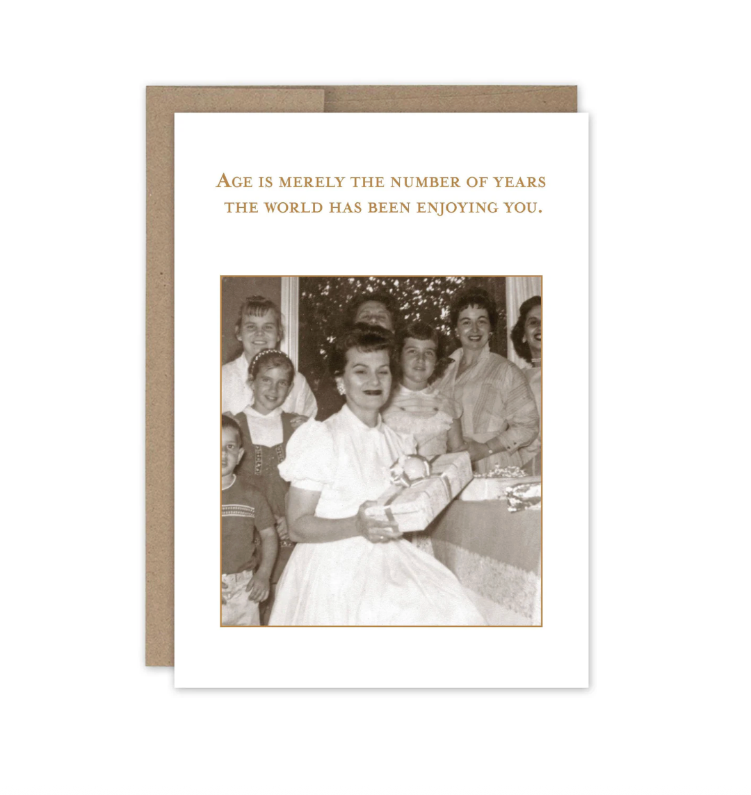 Enjoying You Birthday Card SM592