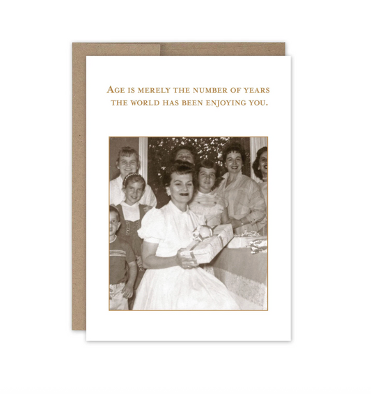 Enjoying You Birthday Card SM592