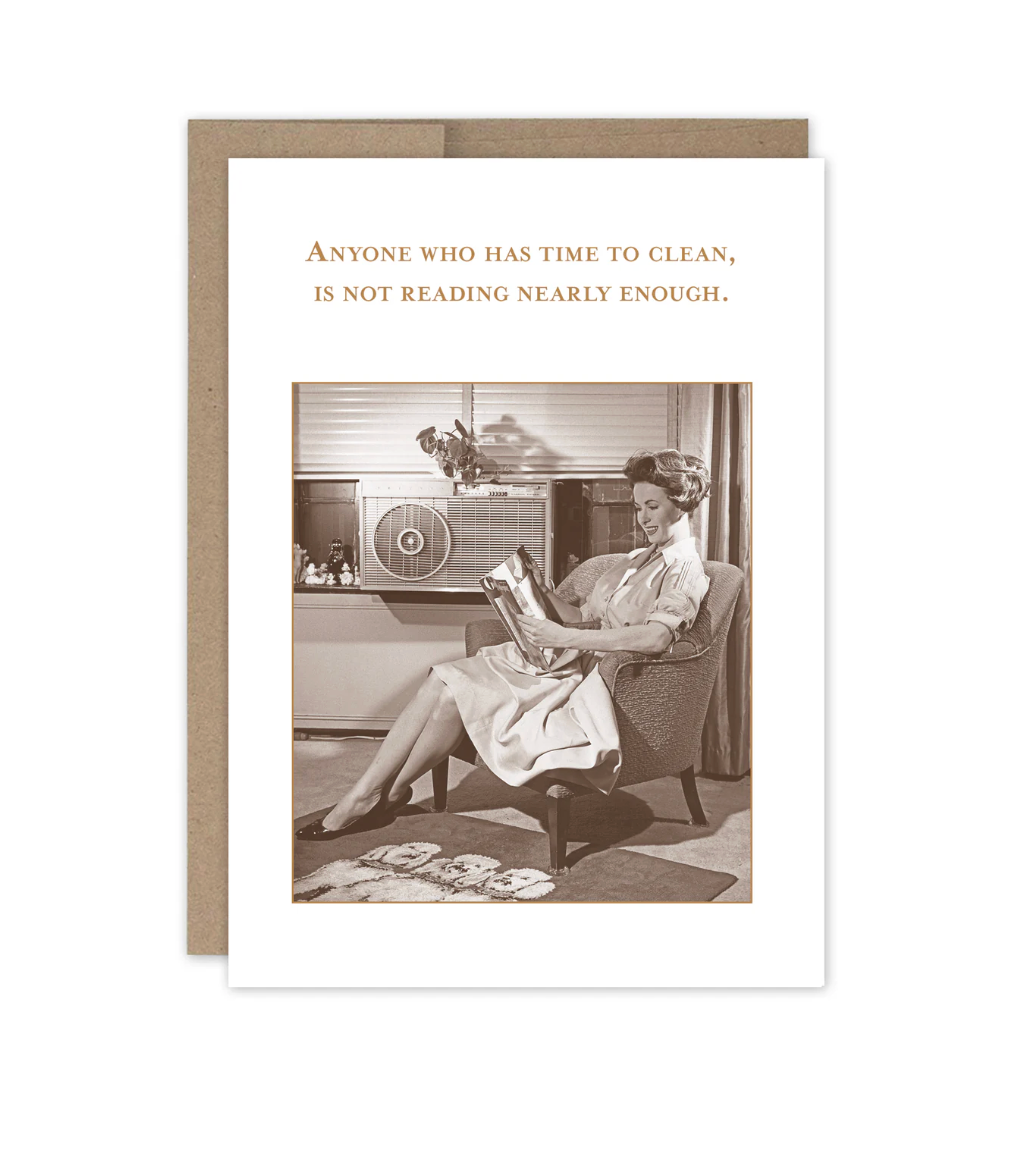 Reading Enough Birthday Card SM734