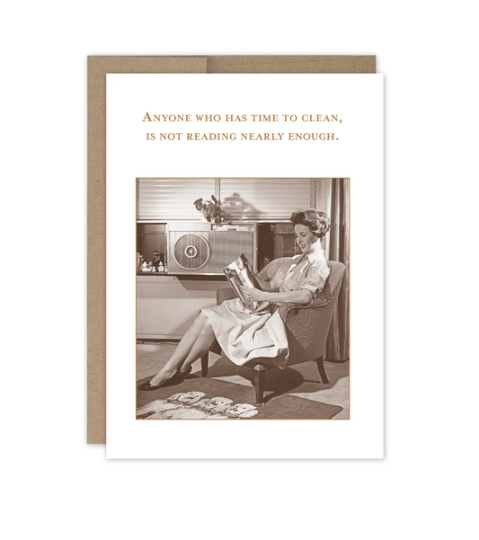 Reading Enough Birthday Card SM734