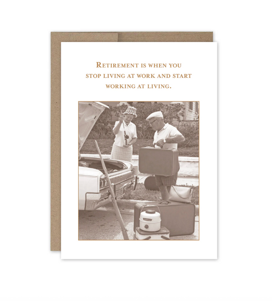 Start Working At Living Retirement Card SM682