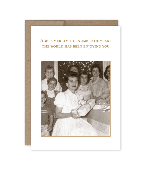 Enjoying You Birthday Card SM592