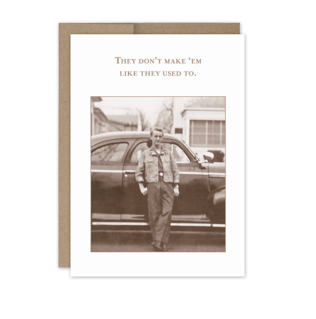 A True Classic Birthday Card SM744