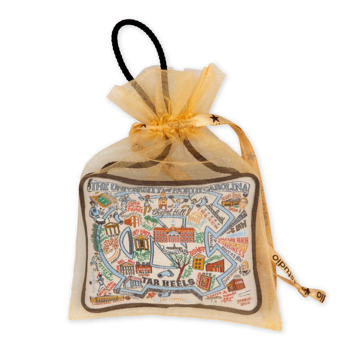 North Carolina, University of Mini Pillow Ornament