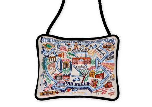 North Carolina, University of Mini Pillow Ornament