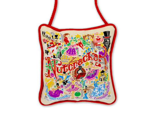 Nutcracker Mini Pillow Ornament