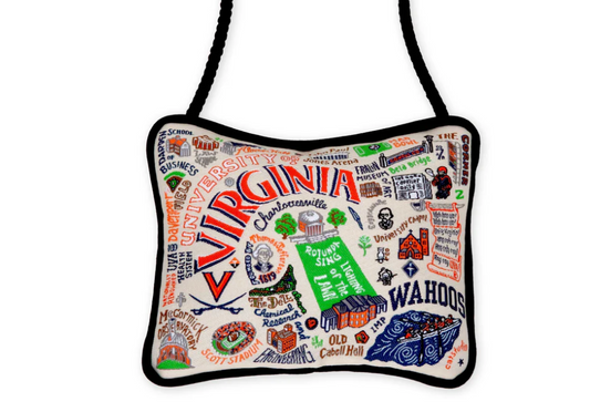 Virginia, University of Mini Pillow Ornament
