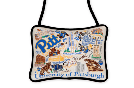 Pittsburgh, University of Mini Pillow Ornament