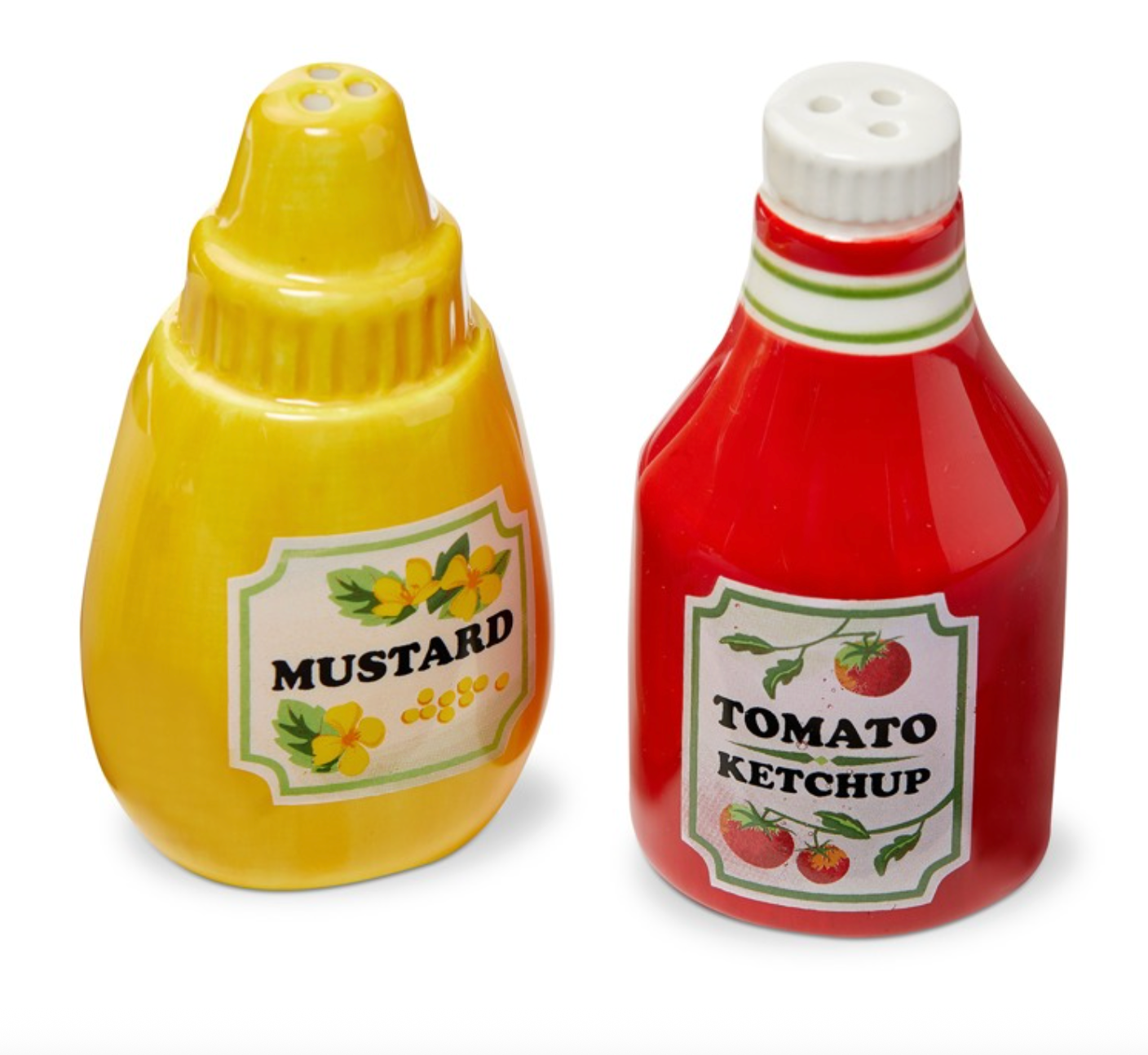 Ketchup & Mustard Salt & Pepper Set