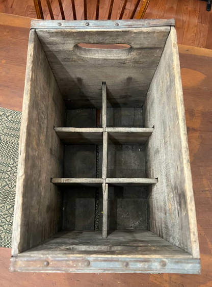 Mid 20th Century Sparkling Water Crate