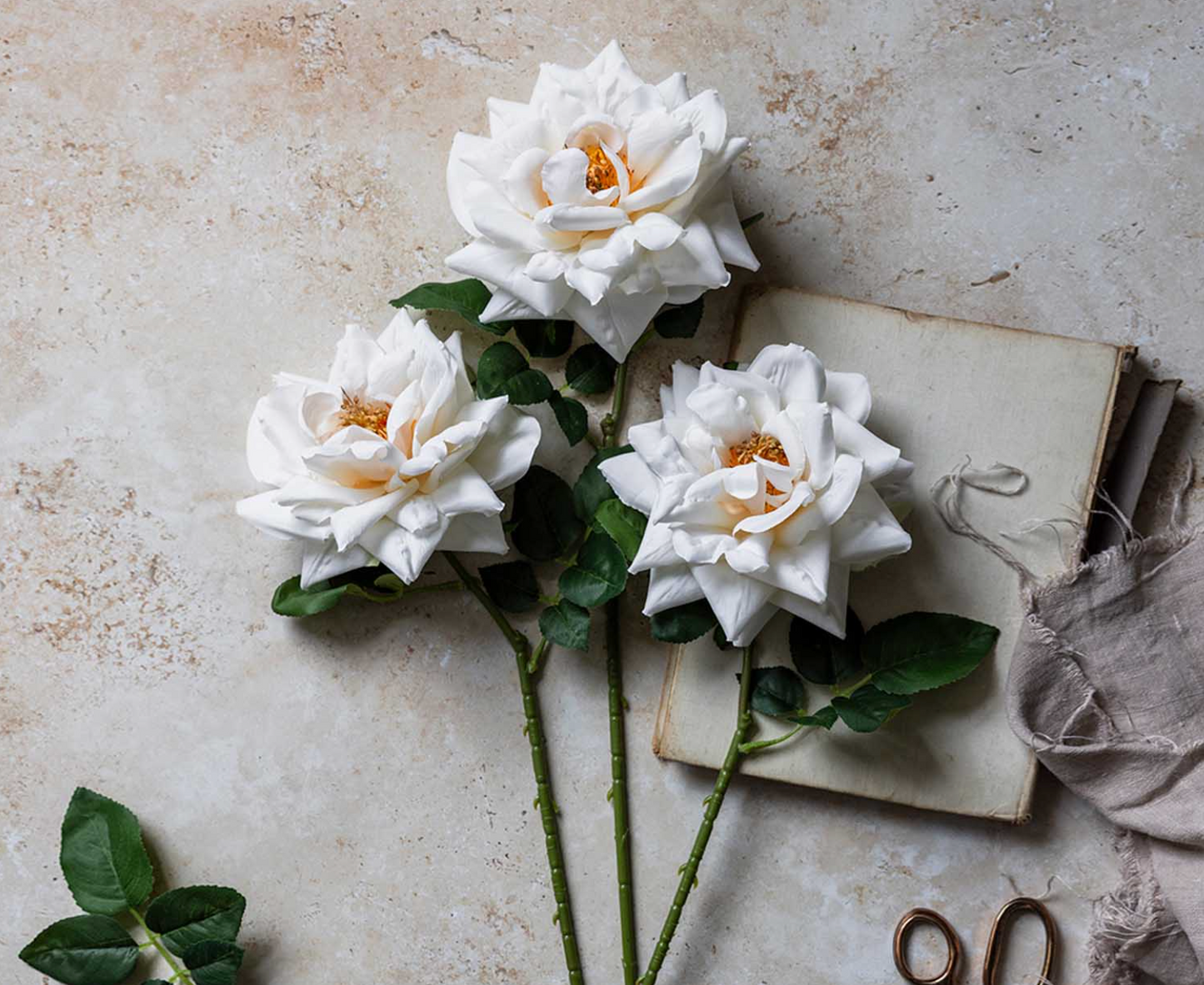 Artificial Winter Rose