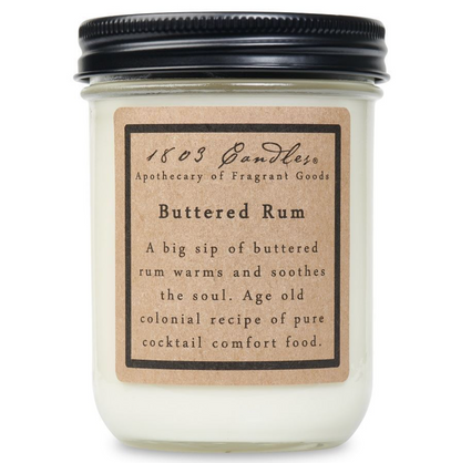 Buttered Rum Soy Candle