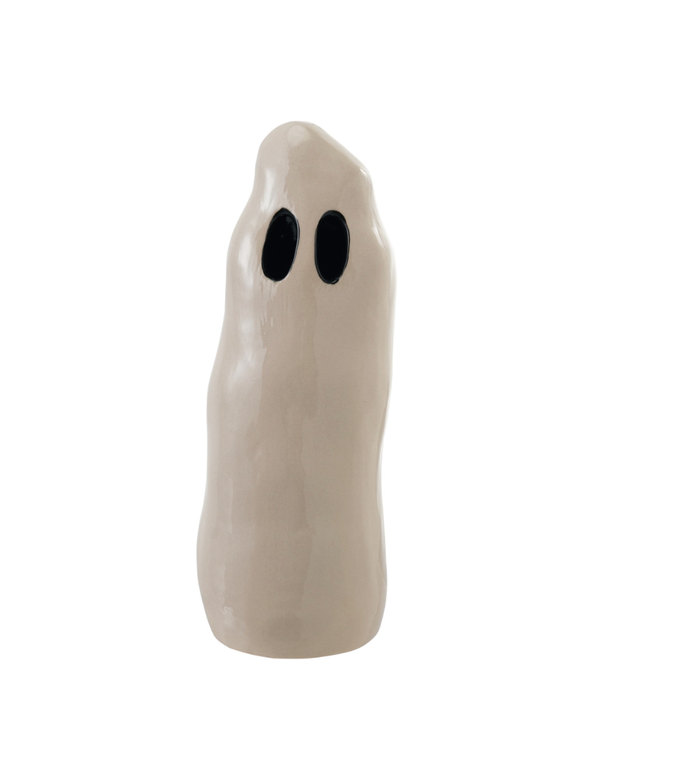 Stoneware Ghost with Cut-Outs - Large