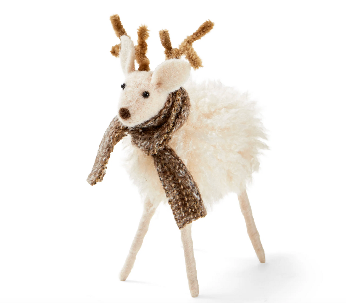 Reindeer With Scarf - Small
