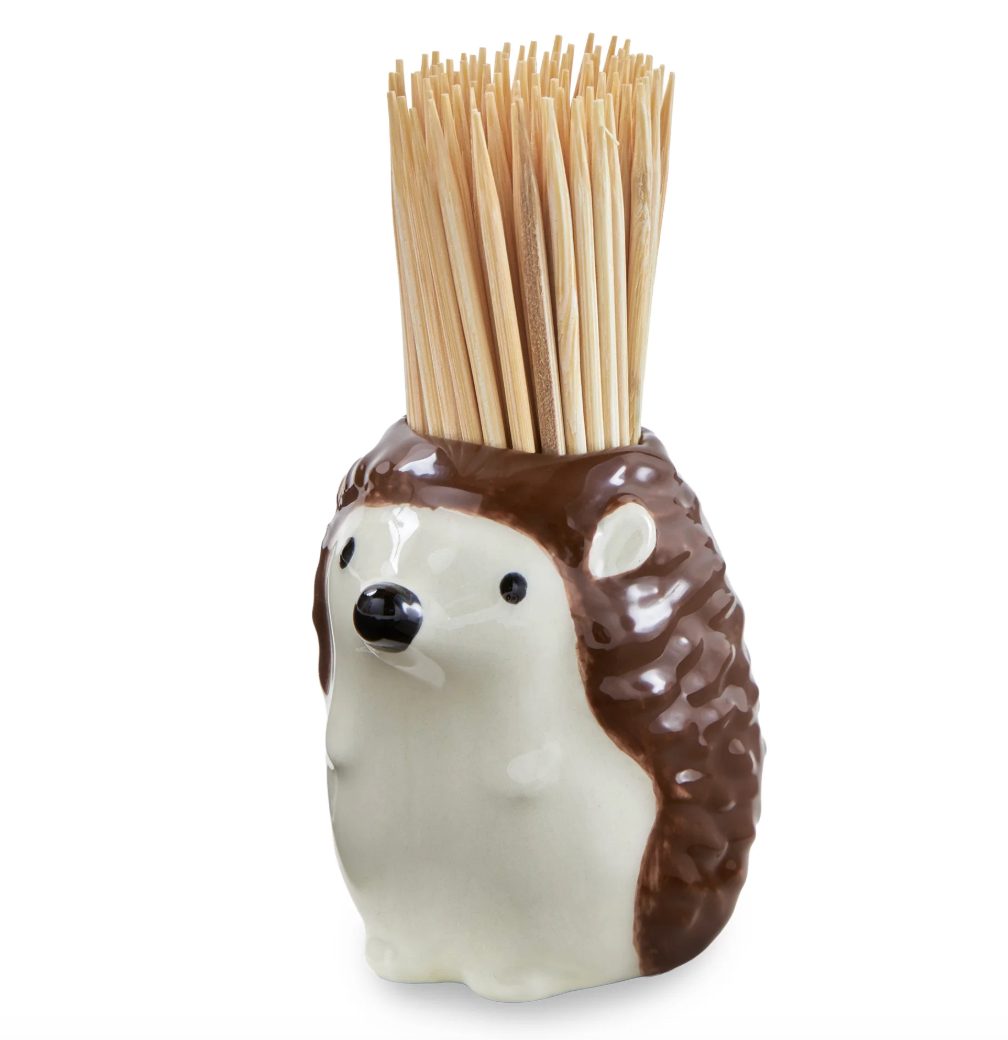 Hedgehog Toothpick Holder Set