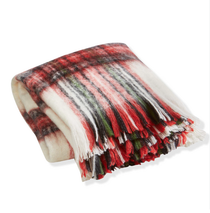 Tartan Check Throw