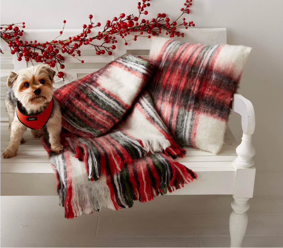 Tartan Check Throw
