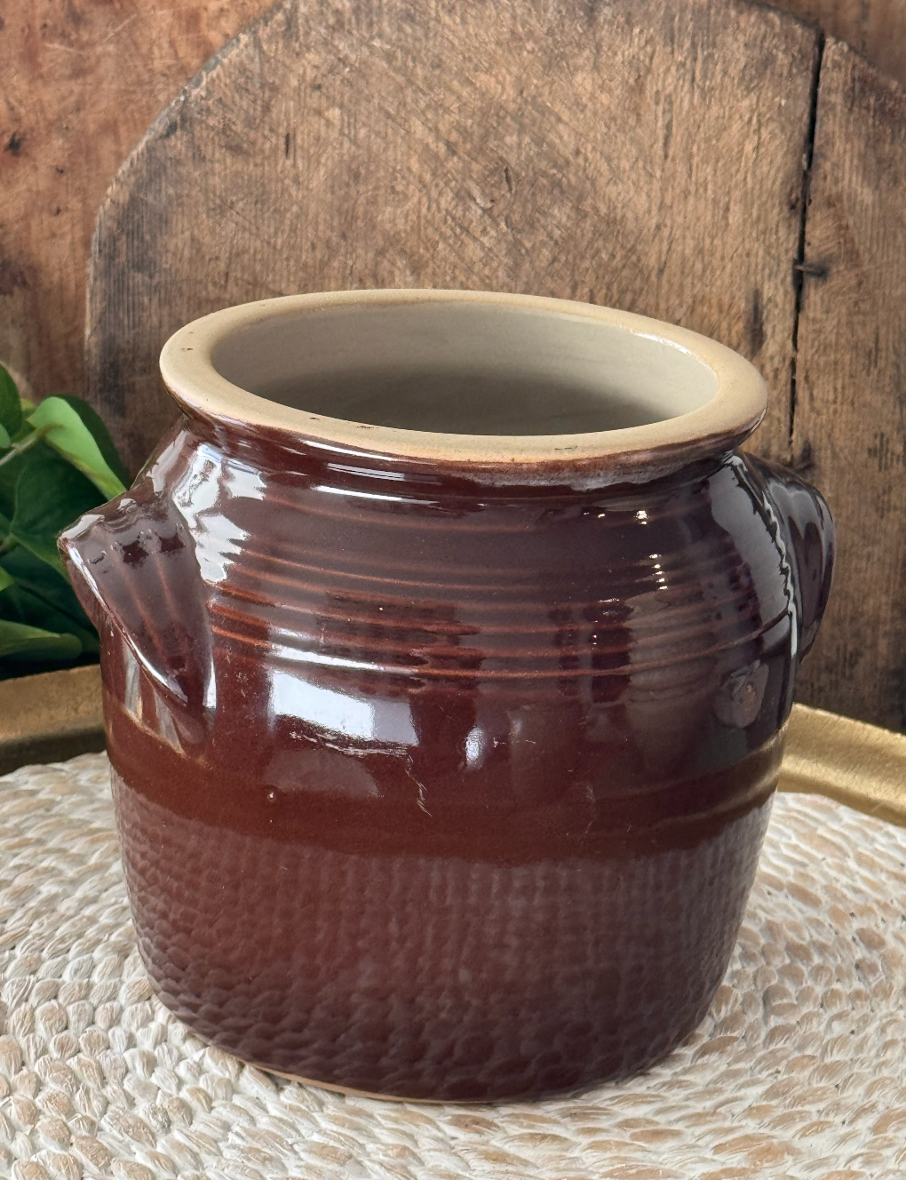 French Confit Pot - Chocolate Brown