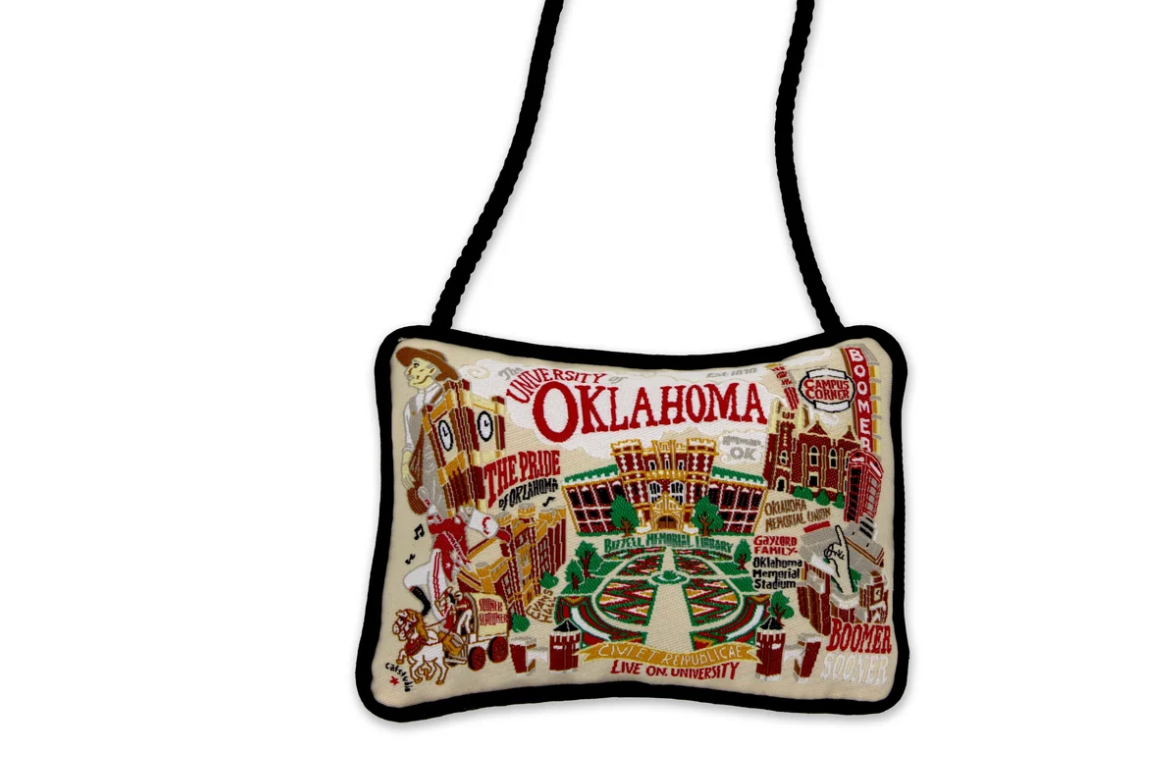 Oklahoma, University of Mini Pillow Ornament