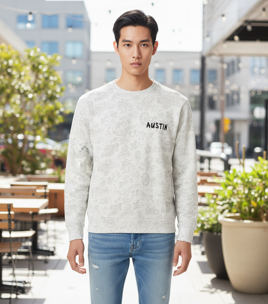 catstudio Doodle Sweatshirt – Austin