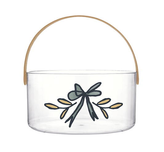 Acrylic Bucket - Bow - Veranda Cafe & Mercantile