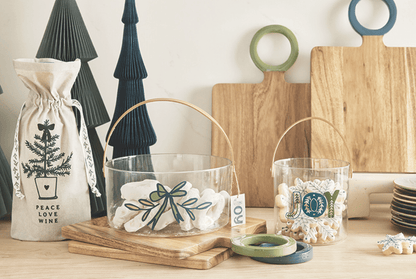 Acrylic Bucket - Bow - Veranda Cafe & Mercantile