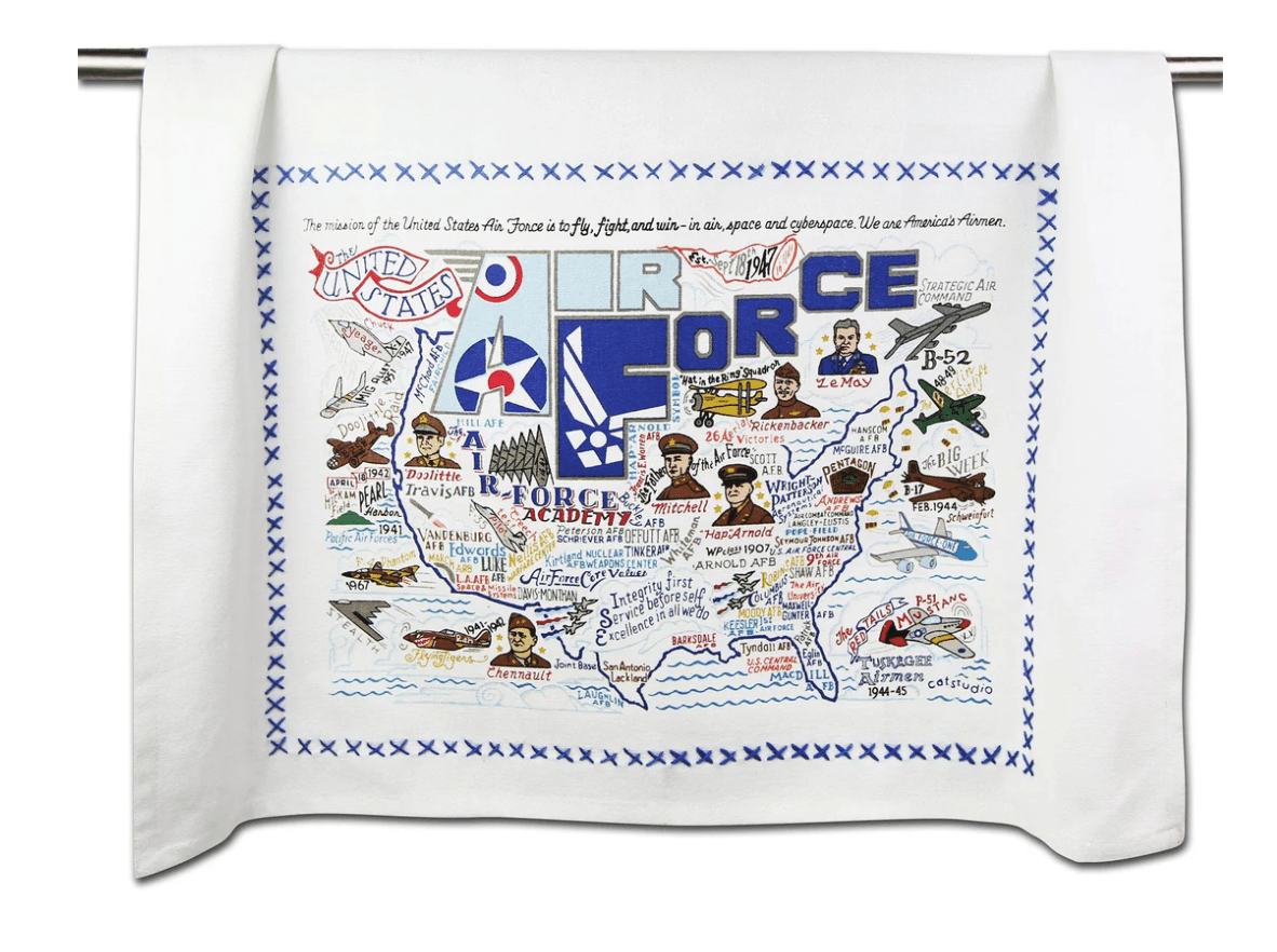 Air Force Dish Towel - Veranda Cafe & Mercantile