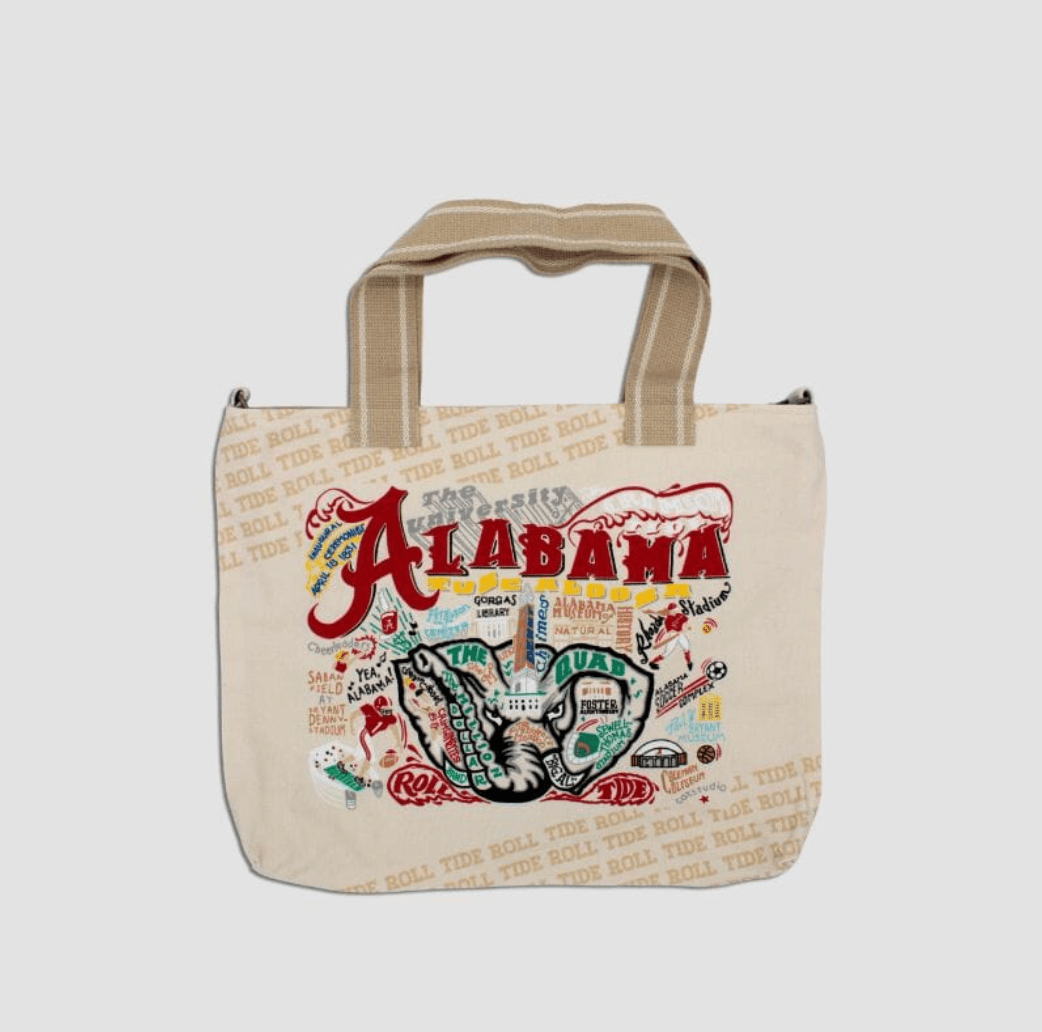 Alabama, University of Collegiate Tote Bag - Veranda Cafe & Mercantile