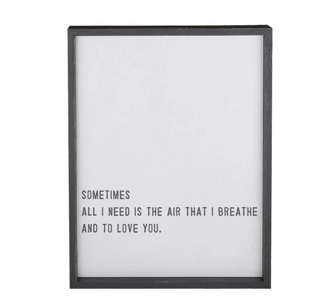 All I Need Word Board - Veranda Cafe & Mercantile