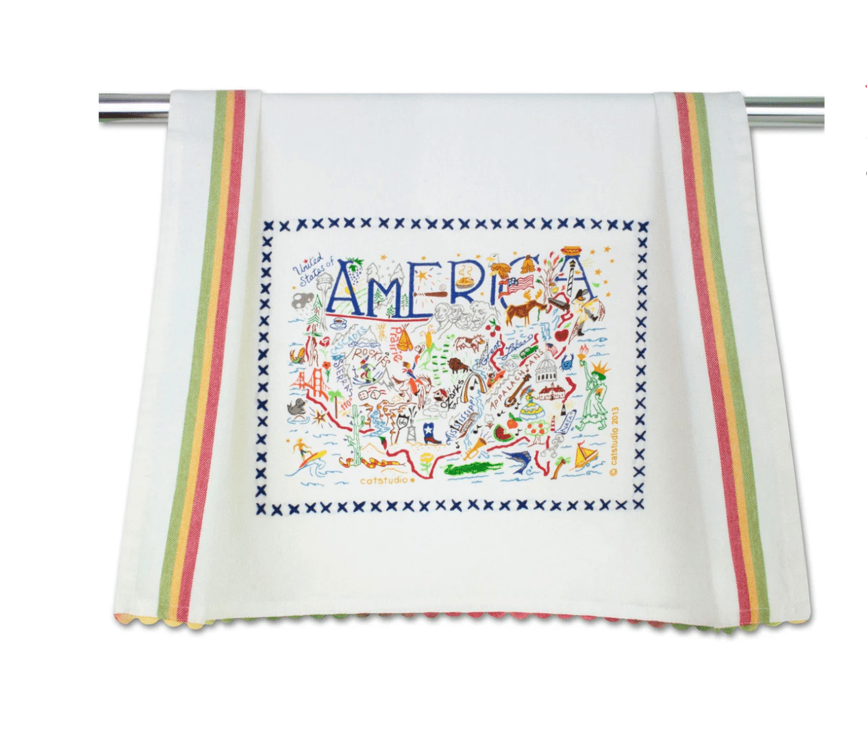 America Dish Towel - Veranda Cafe & Mercantile