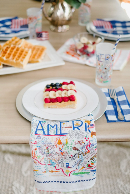 America Dish Towel - Veranda Cafe & Mercantile