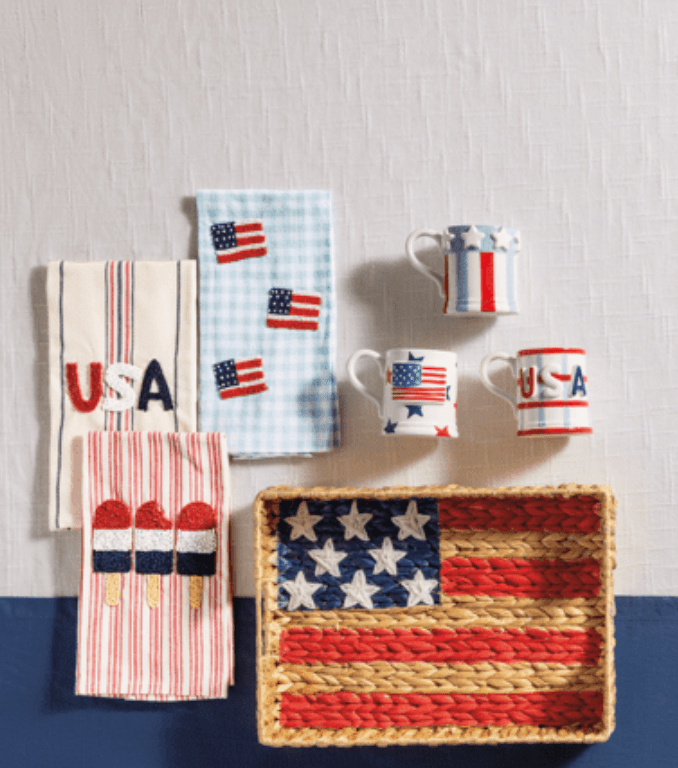American Flag Mug - Veranda Cafe & Mercantile