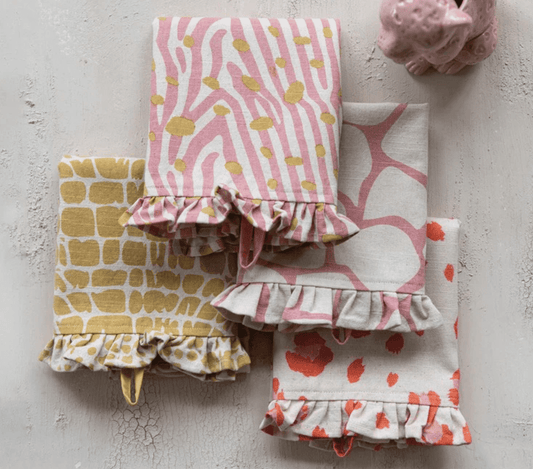 Animal Print Cotton Printed Towels - Veranda Cafe & Mercantile